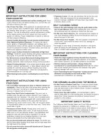 Preview for 4 page of Frigidaire CGLEF396ASA Use & Care Manual