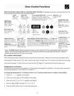 Предварительный просмотр 9 страницы Frigidaire CGLGF382DSF Use & Care Manual