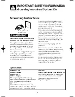 Preview for 9 page of Frigidaire CGLMV168 Use & Care Manual