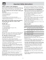 Предварительный просмотр 6 страницы Frigidaire CGLMV169 Use & Care Manual