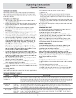 Preview for 9 page of Frigidaire CGLMV169 Use & Care Manual