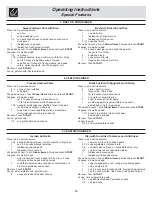 Preview for 14 page of Frigidaire CGLMV169 Use & Care Manual