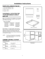 Preview for 2 page of Frigidaire CGM0205KB Installation Instructions Manual