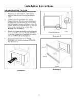 Preview for 4 page of Frigidaire CGM0205KB Installation Instructions Manual