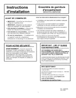 Preview for 5 page of Frigidaire CGM0205KB Installation Instructions Manual