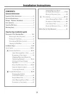 Preview for 2 page of Frigidaire CMWV150KBA Installation Instructions Manual