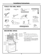 Preview for 5 page of Frigidaire CMWV150KBA Installation Instructions Manual