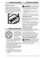 Preview for 9 page of Frigidaire Cool Connect FGVH2177T Use And Care Manual