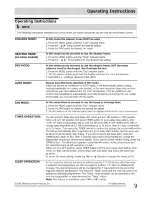 Preview for 9 page of Frigidaire CPA093DU110 Use & Care Manual