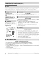 Preview for 2 page of Frigidaire CPA093DU112 Use & Care Manual