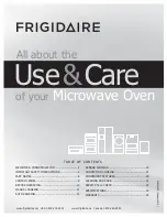 Frigidaire CPBM3077RF Use & Care Manual preview