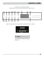 Preview for 9 page of Frigidaire CPBM3077RF Use & Care Manual