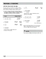 Preview for 12 page of Frigidaire CPBM3077RF Use & Care Manual