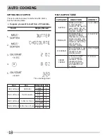 Preview for 18 page of Frigidaire CPBM3077RF Use & Care Manual