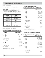 Preview for 28 page of Frigidaire CPBM3077RF Use & Care Manual