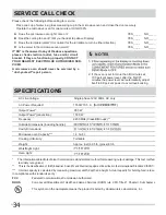 Preview for 34 page of Frigidaire CPBM3077RF Use & Care Manual