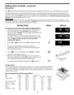 Preview for 13 page of Frigidaire CPEB27S9FC4 Control Control Manual