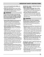 Preview for 5 page of Frigidaire CPGS3085KF2 Use & Care Manual