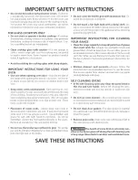 Preview for 5 page of Frigidaire CPLCF489DC2 Use & Care Manual