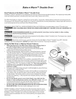 Preview for 29 page of Frigidaire CPLEFMZ9GCA Use & Care Manual