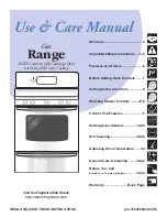 Frigidaire CPLGF390DCH Use & Care Manual preview