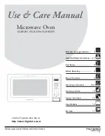 Frigidaire CPLMZ209 Use & Care Manual preview