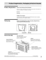 Preview for 3 page of Frigidaire CRA050XT74 Use & Care Manual