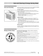 Preview for 5 page of Frigidaire CRA050XT74 Use & Care Manual