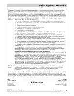 Preview for 7 page of Frigidaire CRA052XT70 Use & Care Manual