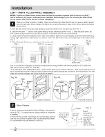 Preview for 2 page of Frigidaire CRA052XT750 Installation Instructions