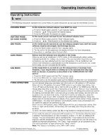 Preview for 9 page of Frigidaire CRA053PU112 Use & Care Manual