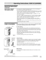 Preview for 11 page of Frigidaire CRA053PU112 Use & Care Manual