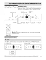 Preview for 5 page of Frigidaire CRA084KT710 Use & Care Manual