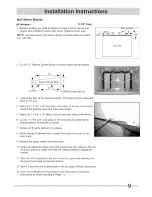 Preview for 9 page of Frigidaire CRA086HT10 Installation Instructions Manual