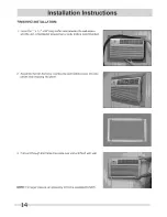 Preview for 14 page of Frigidaire CRA086HT10 Installation Instructions Manual