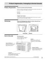 Preview for 3 page of Frigidaire CRA102BT11 Use & Care Manual