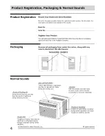 Preview for 4 page of Frigidaire CRA107BU110 Use & Care Manual