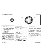 Frigidaire DE/DG216PE Operating Instructions preview