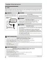 Preview for 2 page of Frigidaire Dehumidifier Use & Care Manual