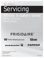 Frigidaire Designer Series Servicing preview