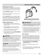 Preview for 11 page of Frigidaire DGGF3032KB Important Safety Instructions Manual