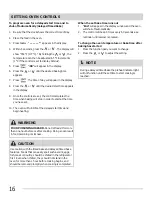 Preview for 16 page of Frigidaire DGGF3032KB Important Safety Instructions Manual