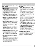 Preview for 5 page of Frigidaire DGGF3054KF Use & Care Manual