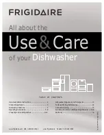 Frigidaire DGHD2433KF Use And Care Manual preview