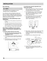 Preview for 6 page of Frigidaire DGUS2635LE1 Use & Care Manual