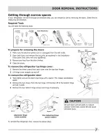 Preview for 7 page of Frigidaire DGUS2635LE1 Use & Care Manual