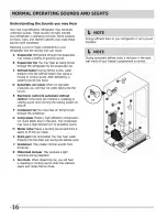 Предварительный просмотр 16 страницы Frigidaire DGUS2635LE1 Use & Care Manual