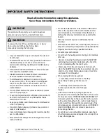 Preview for 2 page of Frigidaire Dishwasher Use & Care Manual