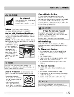 Предварительный просмотр 15 страницы Frigidaire Dishwasher Use & Care Manual