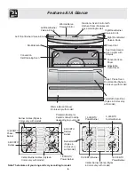 Предварительный просмотр 6 страницы Frigidaire Dual Fuel Range Slide-in Models Use & Care Manual